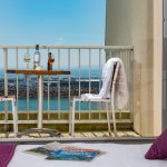 vue sur la mer depuis la chambre standing - hotel ker moor saint quay