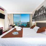lit queen size chambre standing - hotel ker moor saint quay