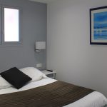 lit double - appart hotel bord de mer